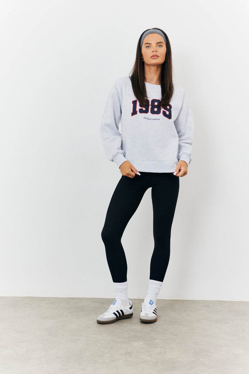 1989 Printed Graphic Sweatshirt - InTheStyle