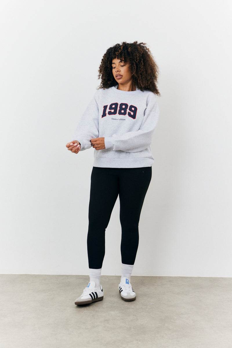 1989 Printed Graphic Sweatshirt - InTheStyle