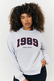 1989 Printed Graphic Sweatshirt - InTheStyle