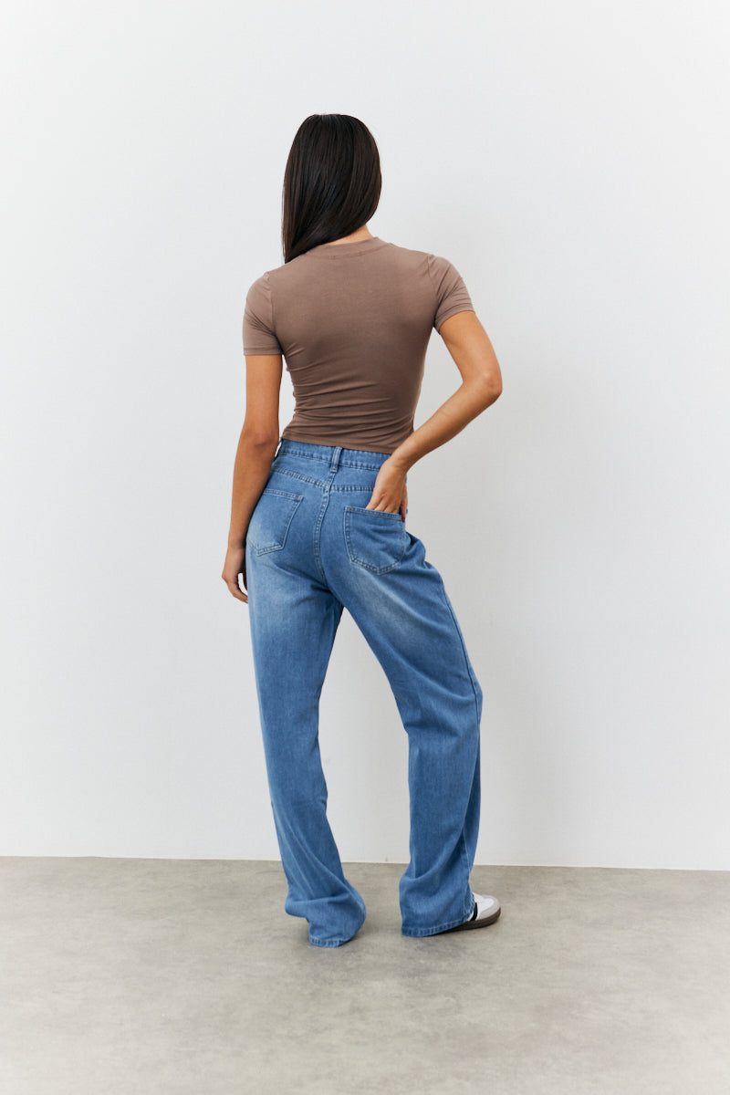 Sculpting Short Sleeve Crew Neck T-Shirt