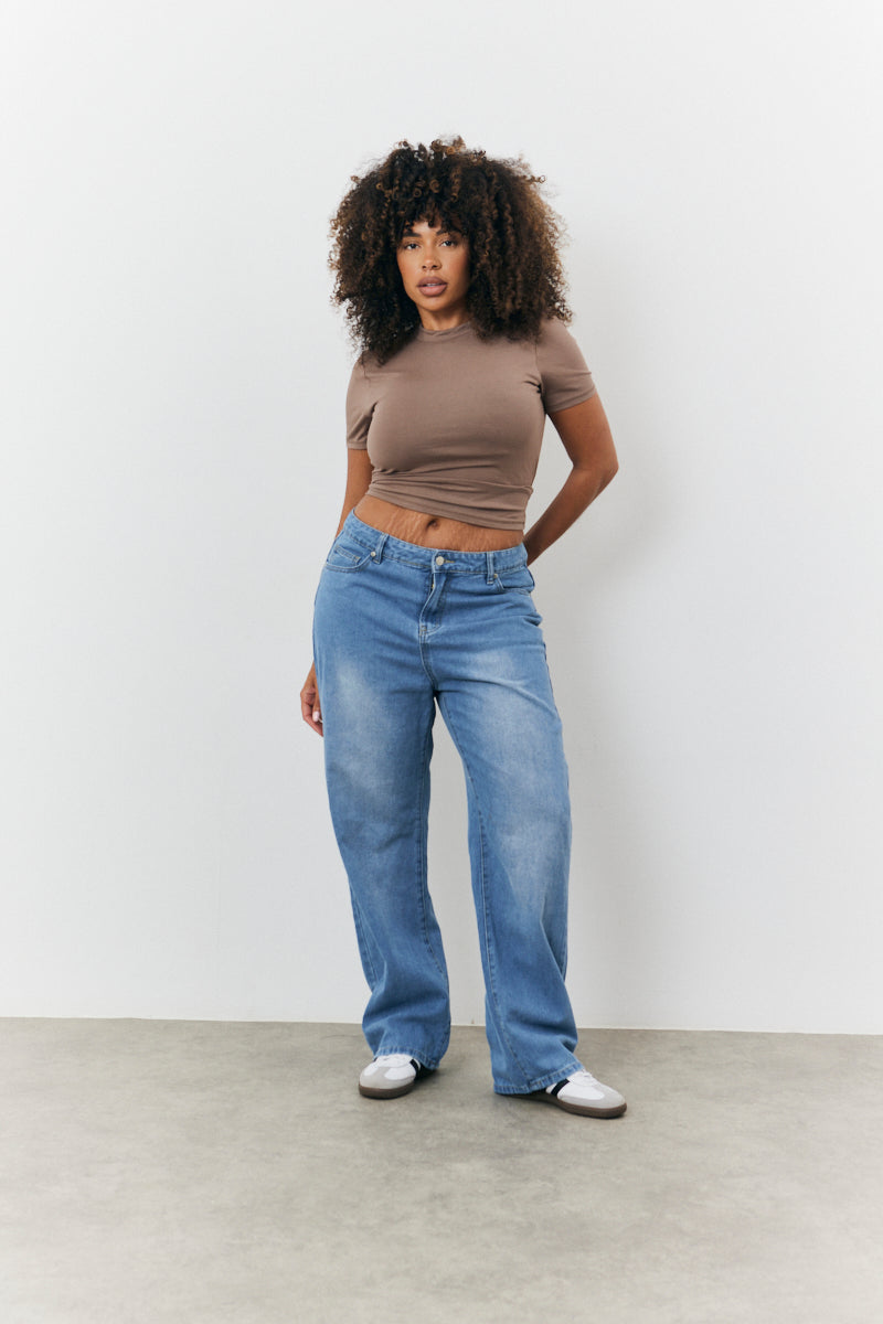 Sculpting Short Sleeve Crew Neck T-Shirt