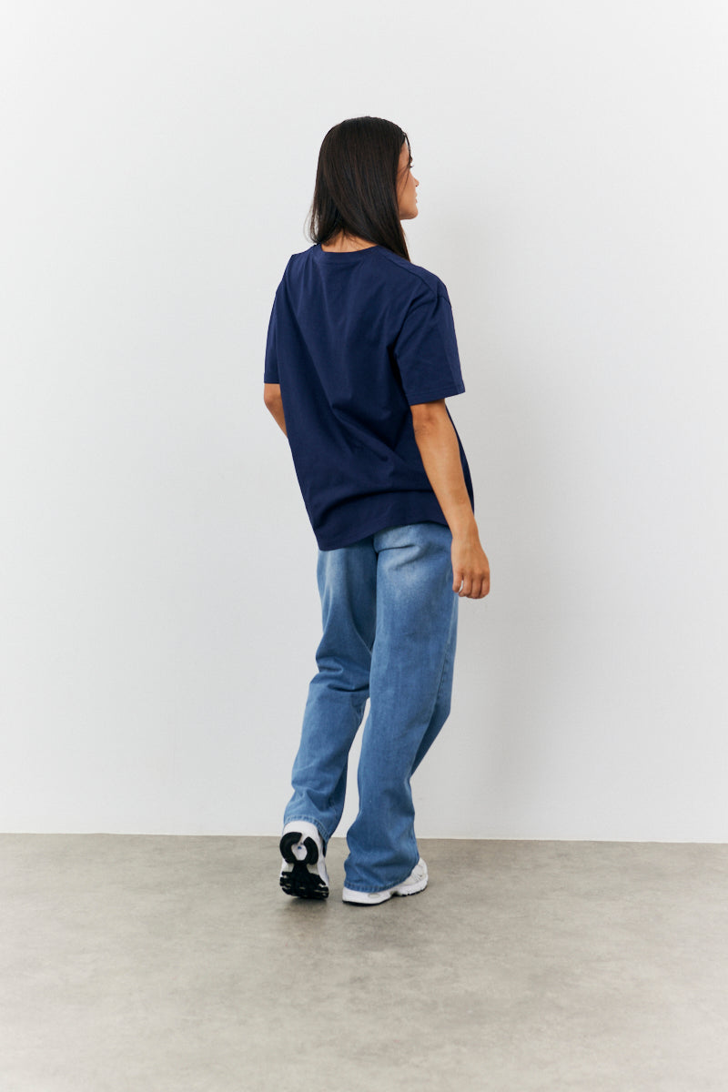 NYC Printed Graphic Varsity T-Shirt