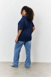 NYC Printed Graphic Varsity T-Shirt