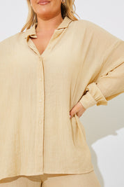 Crinkle Detail Shirt