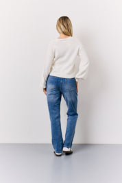 Knitted Embroidered Cardigan