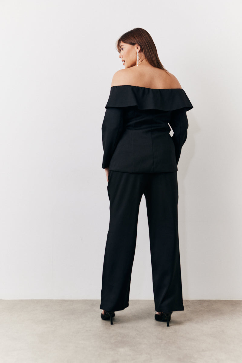 Bardot Button Through Blazer