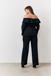 Bardot Button Through Blazer