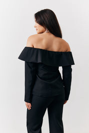 Bardot Button Through Blazer