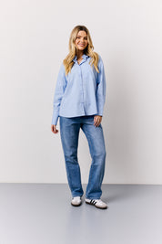 Blue Oversized Shirt