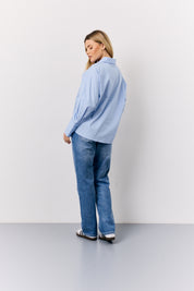 Blue Oversized Shirt