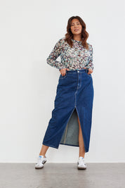 Floral Mesh T-Shirt
