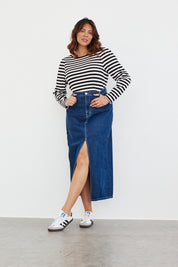 Striped Long Sleeve T Shirt