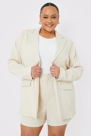 Longlined Tailored Blazer