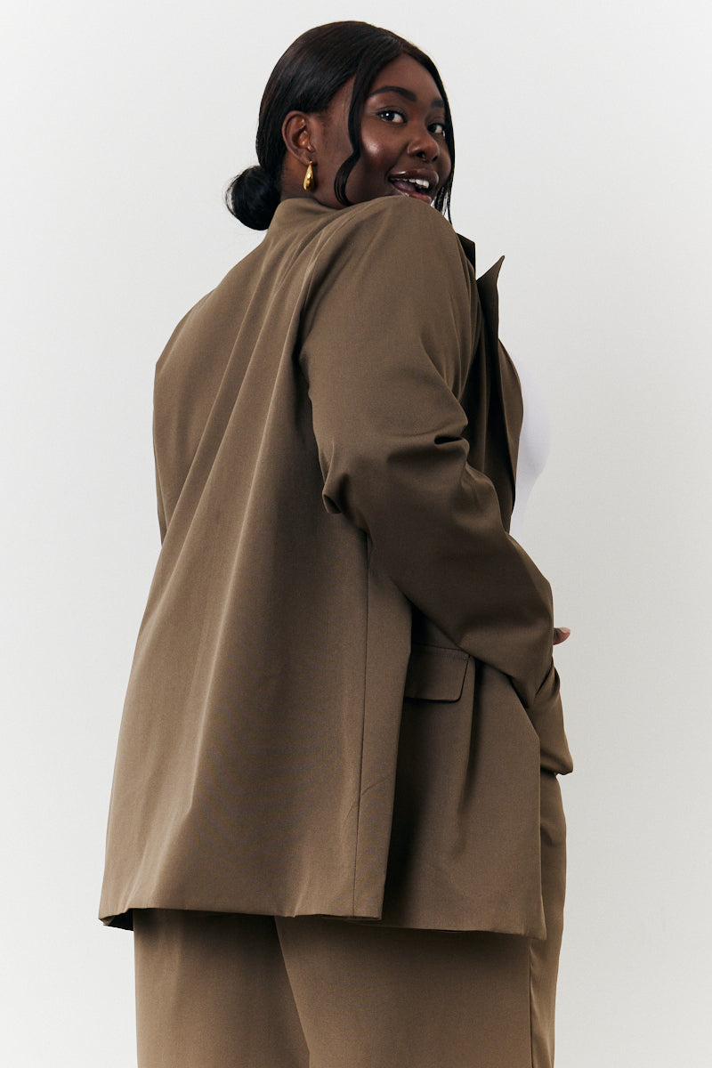 Double Breasted Tailored Blazer