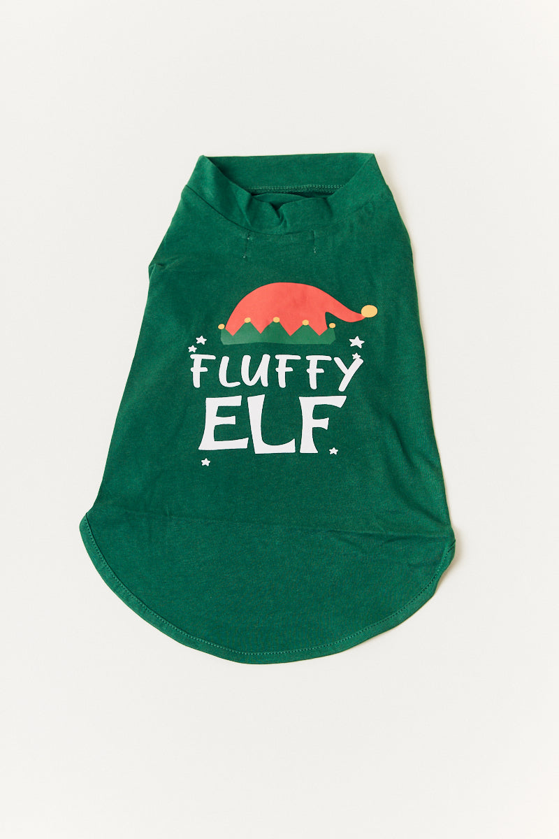 Dog Elf Print Pyjama