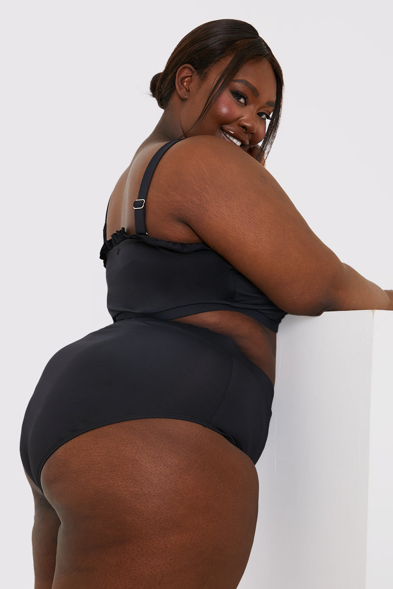 High Waist Bikini Bottom