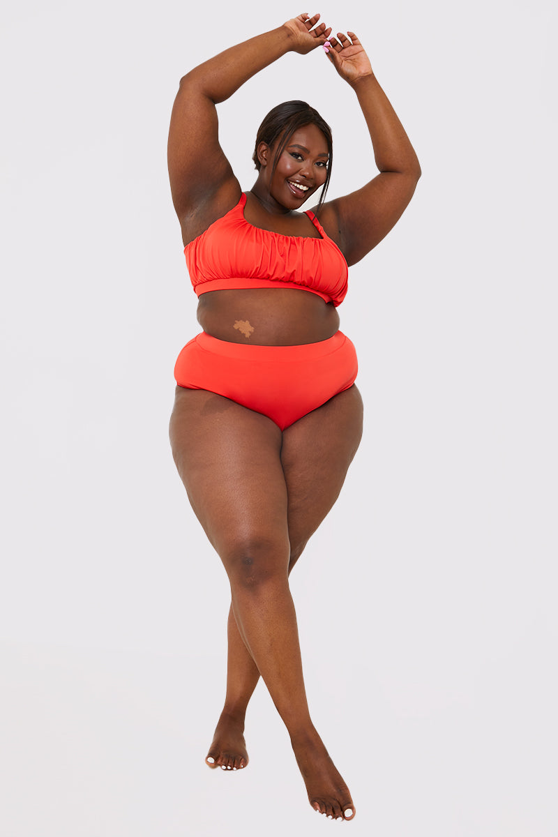 Waistband Detail Bikini Bottom