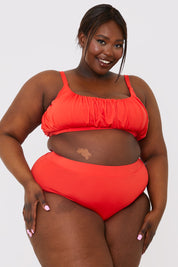 Waistband Detail Bikini Bottom