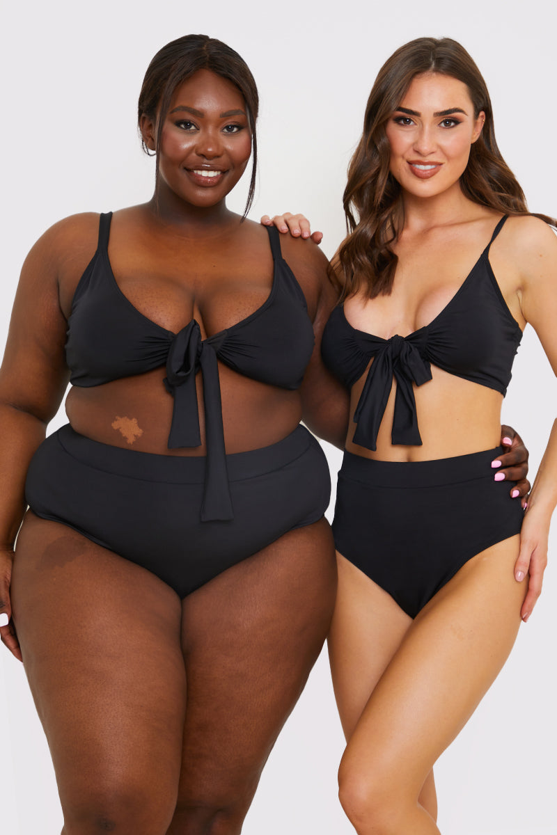 Tie Front Bikini Top