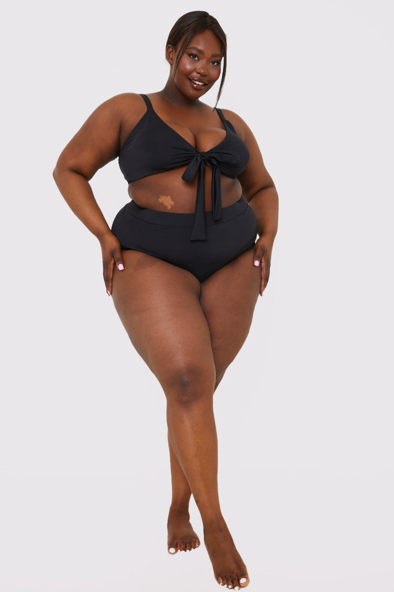 Tie Front Bikini Top