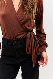 Acetate Slinky Bodysuit - InTheStyle
