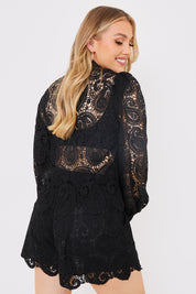 Lace Shirt Co Ord