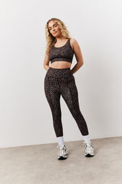 Leopard Print High Waisted Leggings