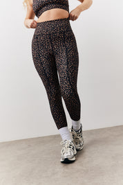 Leopard Print High Waisted Leggings