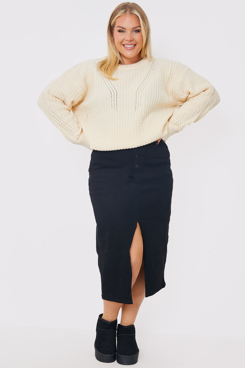 Honeycomb Stitch Jumper