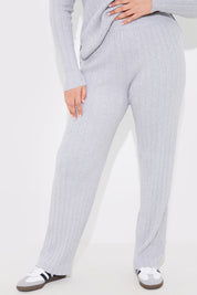 Rib Knitted Co Ord Trouser