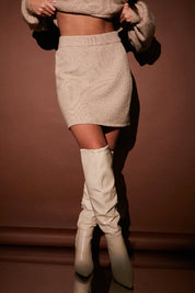 Mini Knit Co Ord Skirt