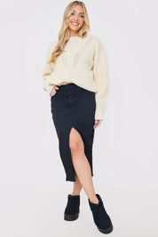 Honeycomb Stitch Jumper