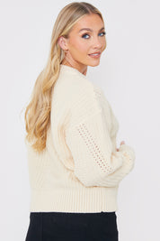Honeycomb Stitch Jumper