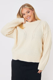 Honeycomb Stitch Jumper