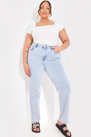 Square Neck Fitted Top