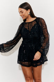 Premium Sequin Playsuit