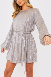 Sequin Mini Dress