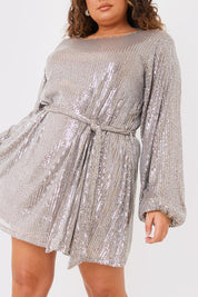 Sequin Mini Dress