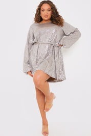 Sequin Mini Dress