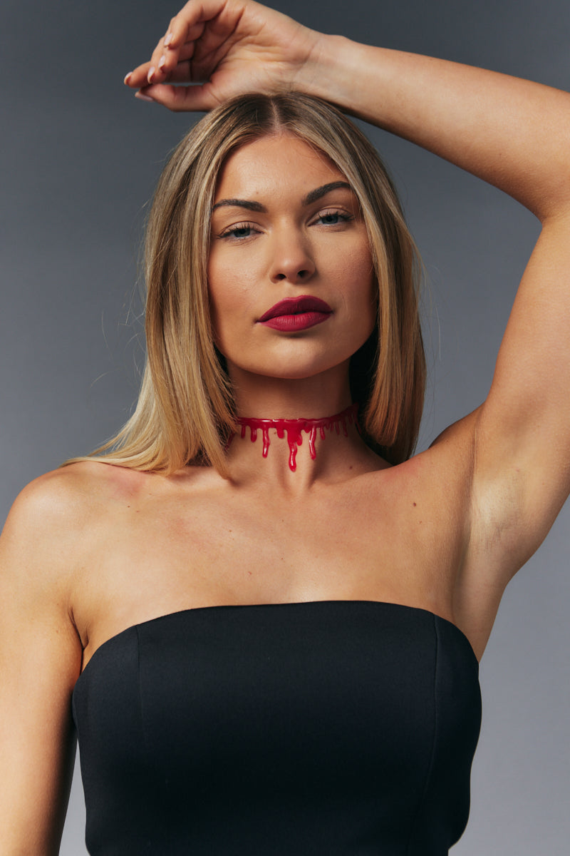 Fake Blood Choker