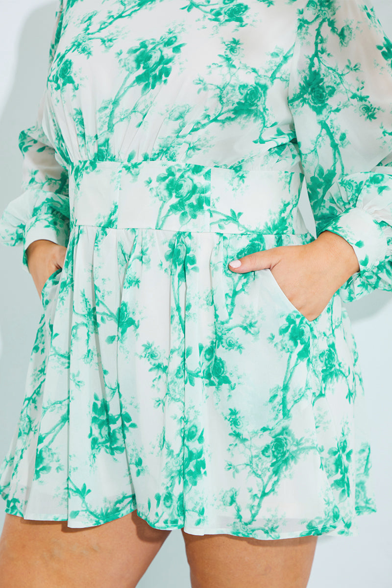 Printed Playsuit