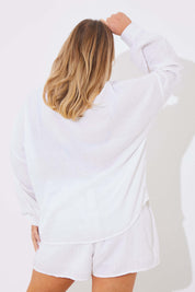Cheesecloth Relaxed Shirt Co-Ord