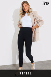 High Waisted Sculpt and Control Ribbed Leggings