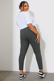 High Waisted Sculpt and Control Ribbed Leggings