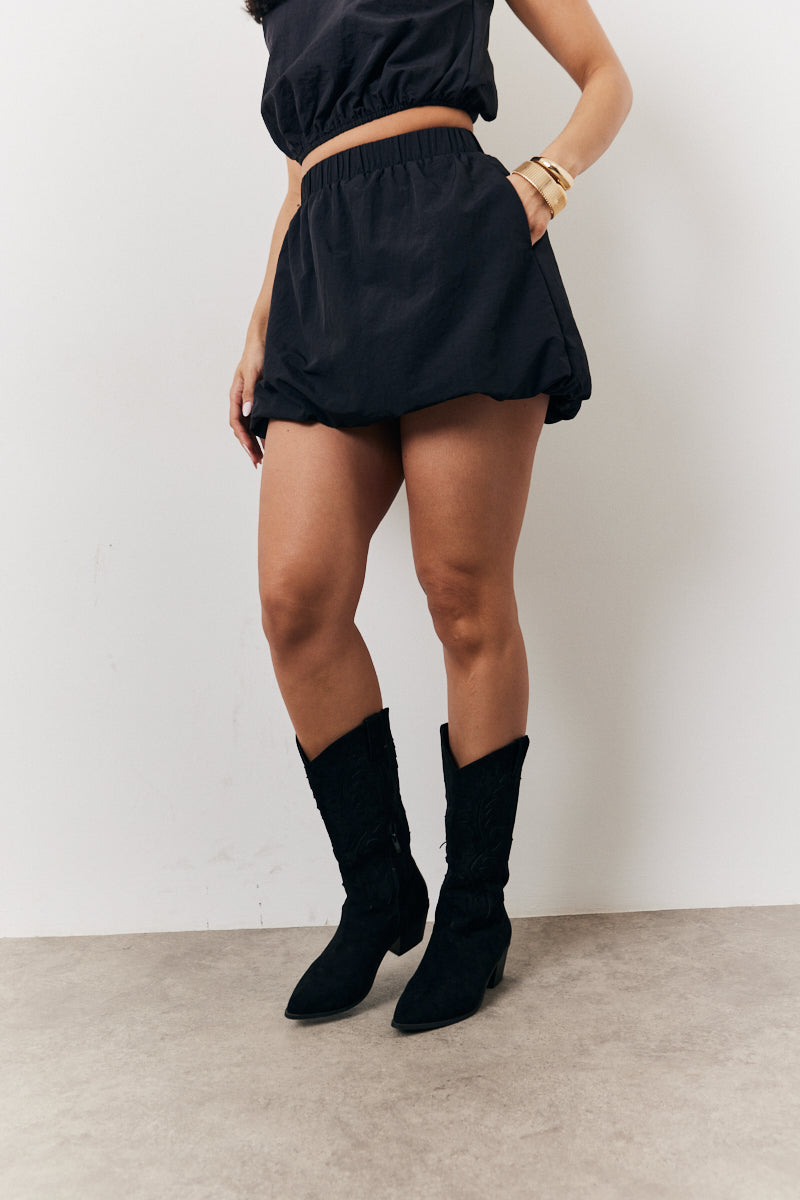 Baloon Co-Ord Mini Skirt