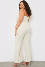 Tailored Fit and Flare Trouser