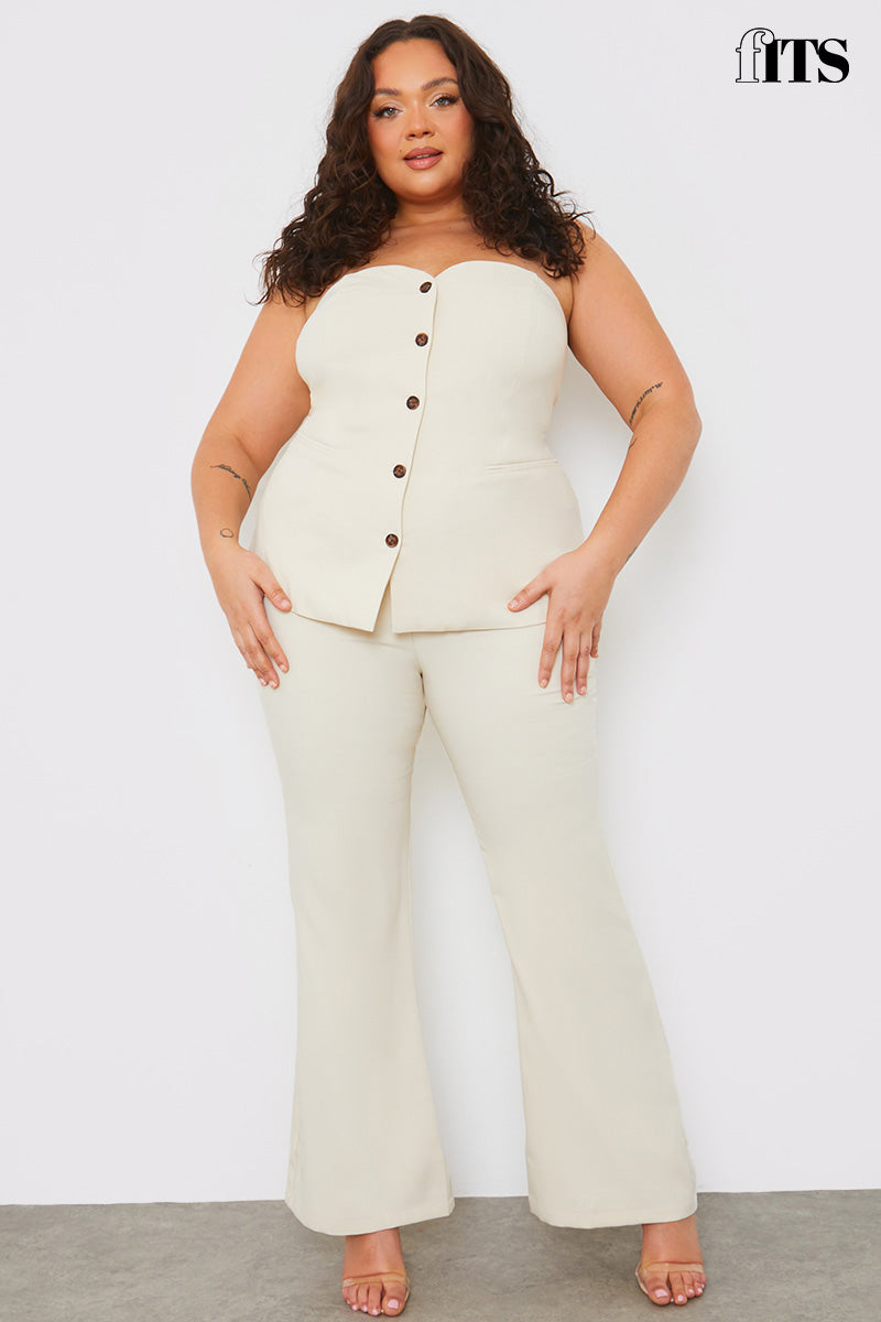 Tailored Fit and Flare Trouser