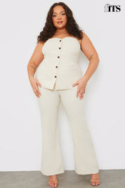 Tailored Fit and Flare Trouser