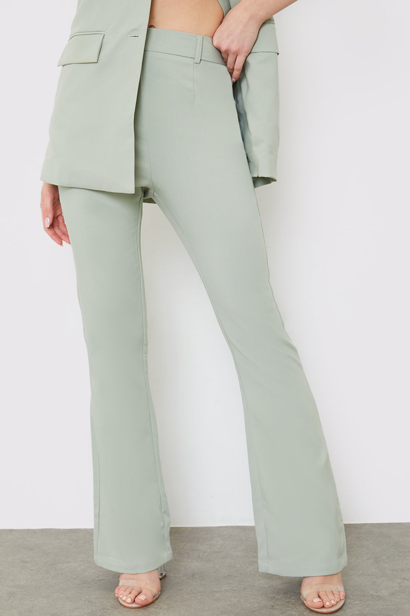 Tailored Fit and Flare Trouser