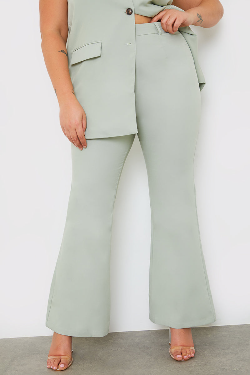 Tailored Fit and Flare Trouser